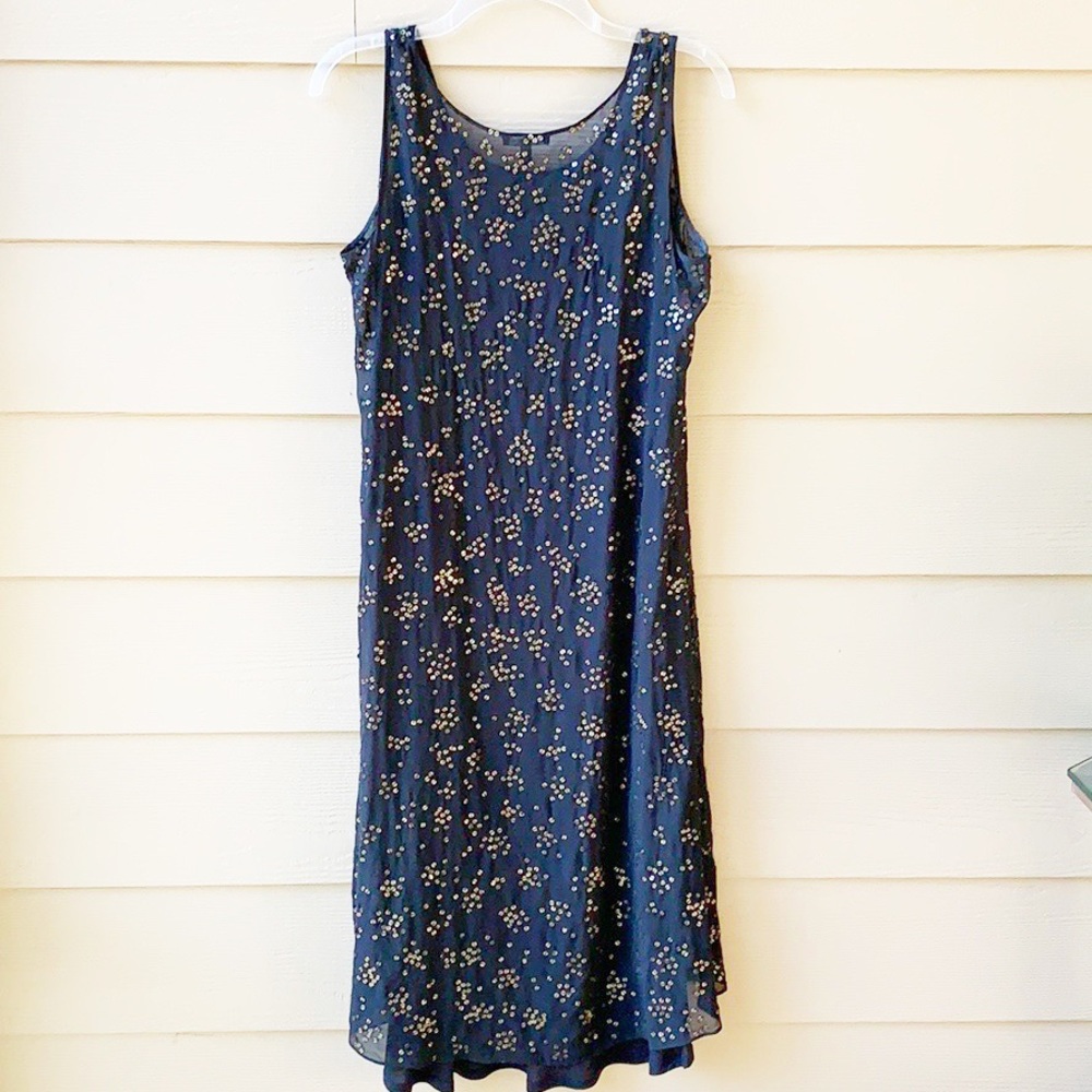 Eileen Fisher Silk/Sequin Dress